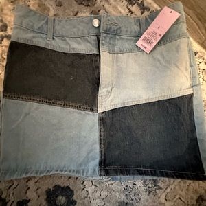 Wild & Fable Jean Skirt